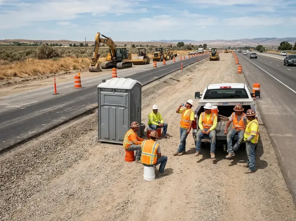 highway-road-construction-crew-007 — frequently asked questions, Porta Potty and Restroom Rentals in Patrick Springs, VA